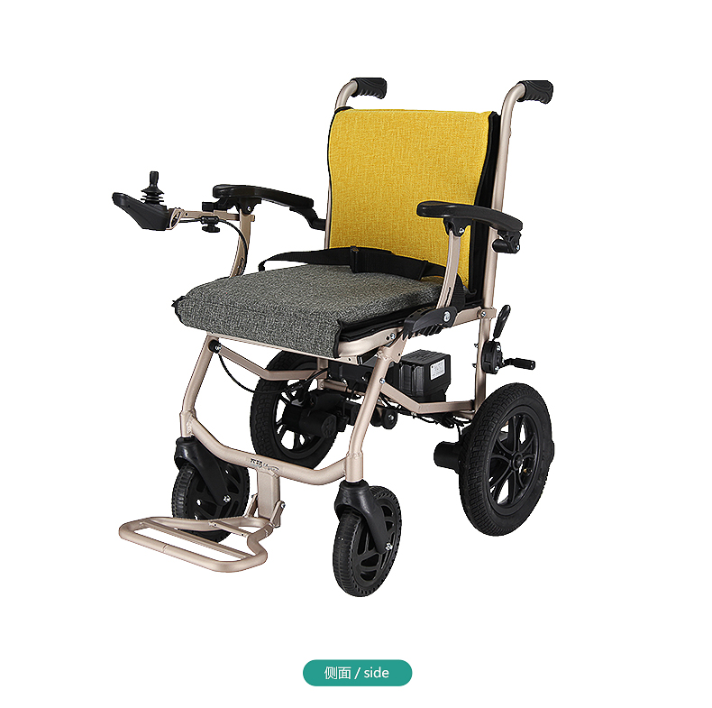 互邦电动轮椅D3-C升级版铝合金车架锂电池双电池可以上飞机